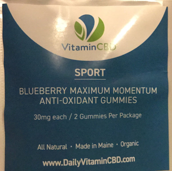 Nano Blueberry Gummies 30mg 2Pack